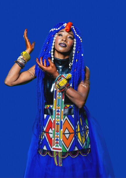 Fatoumata Diawara (debout) - Concerts - Salle Communale