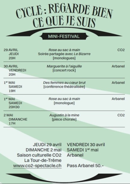 Pass : Marguerite à l'aiguille, Des femmes au cœur brut, Rose au sac à main - Théâtre et arts vivants