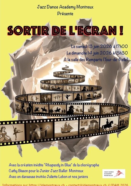 Sortir de l'écran ! - Danse - Salle des Remparts