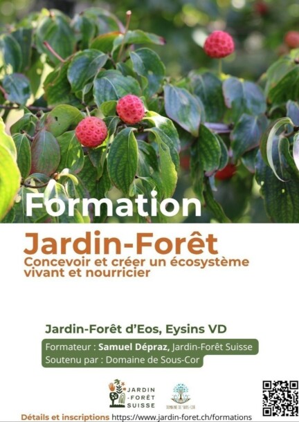 Concevoir et créer son jardin-forêt vivant et nourricier - Formations - Jardin-Forêt d'Eos