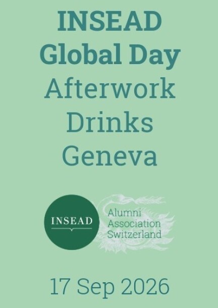 INSEAD Global Day - Afterwork Drinks, Geneva - Leisure activities - Bateau Genève