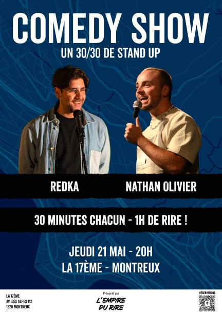Stand up : Redka & Nathan Olivier - Umorismo e commedia - La 17ème
