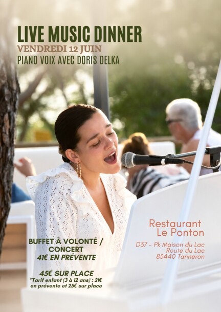 NOCTURNE EN PIANO VOIX DU PONTON - Concerts - LE PONTON