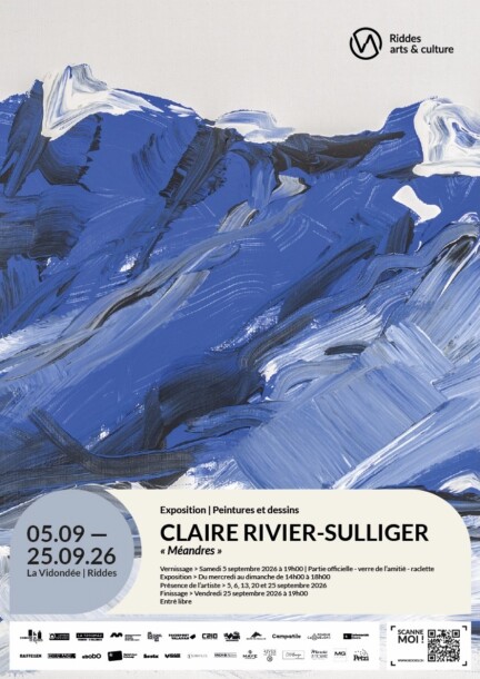 Claire Rivier-Sulliger « Méandres » | Vernissage & Finissage - Expos et musées - La Vidondée
