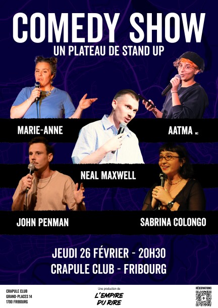 L’Empire du rire au Crapule club - Humour and comedy