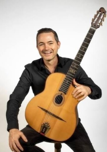 FIGV  George Harrison version manouche - ROBIN NOLAN TRIO - Concerti - Caves de Versoix