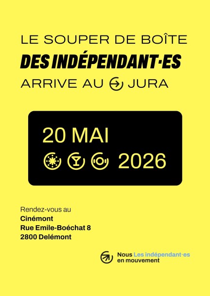 Le Souper de boîte des indépendant·es du Jura (Delémont)