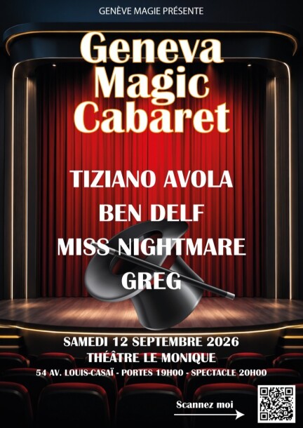 Geneva Magic Cabaret - Culture and shows - Théâtre le Monique
