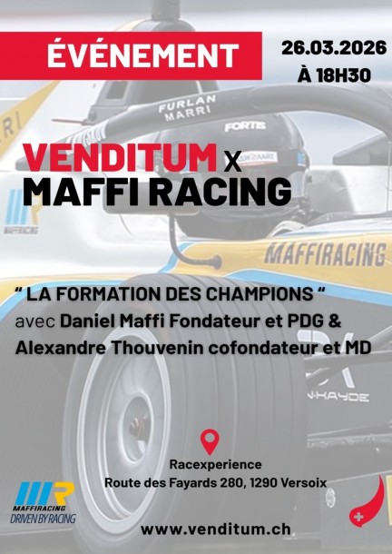 VENDITUM X MAFFI RACING - Konferenzen