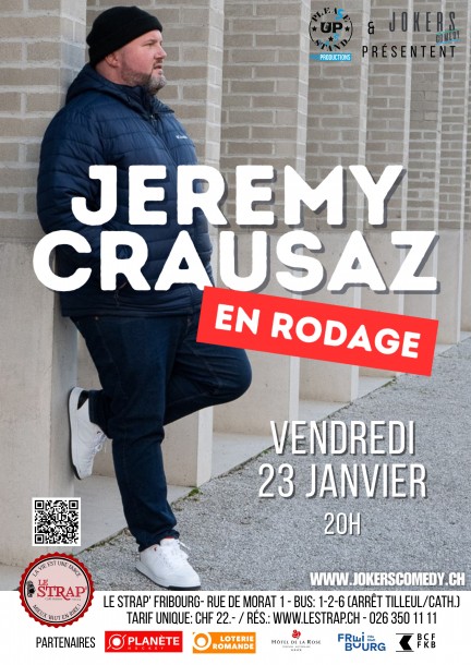 JEREMY CRAUSAZ en rodage - Umorismo e commedia