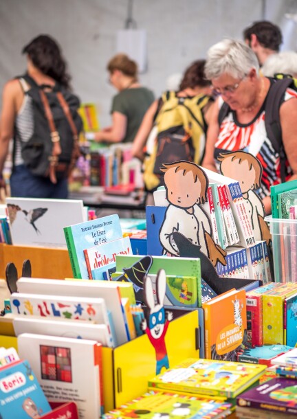 Espace littérature jeunesse La Tente à Lire - Festivals