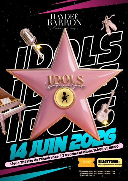 Académie de danse Haydeé Barrón - IDOLS - Danse - Théâtre de l'Espérance