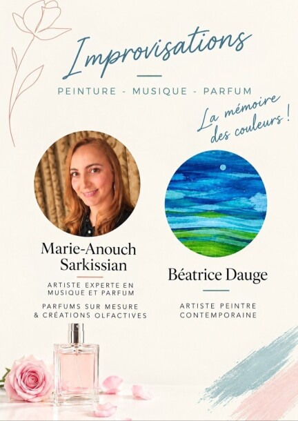 Improvisations Peinture - Musique - Parfum - Konzerte - Les Ateliers de la Côte