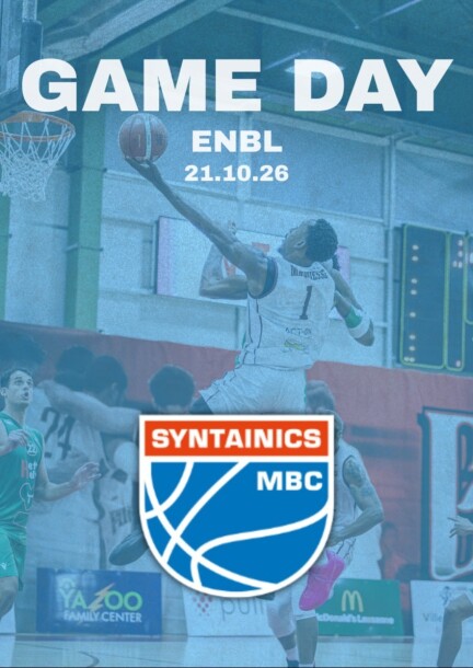 Pully Lausanne Foxes vs Syntainics MBC - 21.10.26 - ENBL - Sport - Vallée de la jeunesse