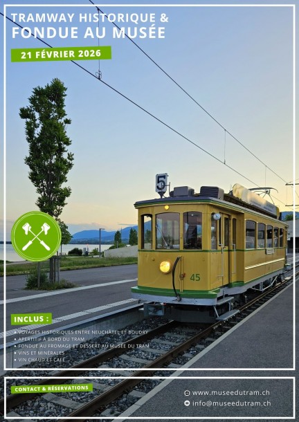 Tramway historique & fondue au musée - Touren und Besuche