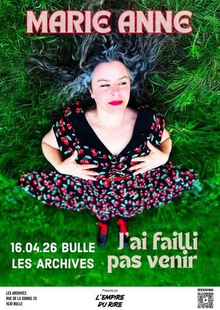 Marie-Anne - J'ai Failli Pas Venir - Humour et comédie - Les Archives