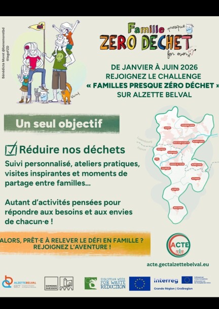 Fête de clôture du Challenge Famille Presque Zéro Déchet - Familie - Matgesfeld
