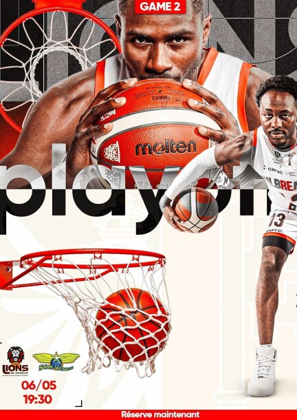 Playoffs 2025 - 2026 | 1/2 de finale | Game 2 | Lions de Genève vs. BBC Nyon - Sport - Le Pommier