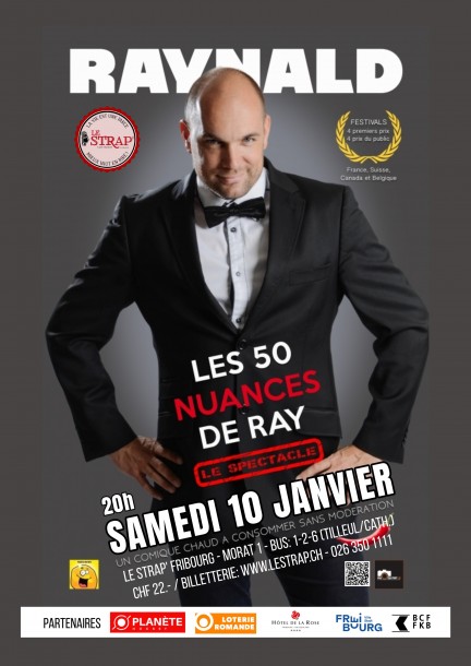 RAYNALD - «Les 50 nuances de Ray» - Humor und Komödie