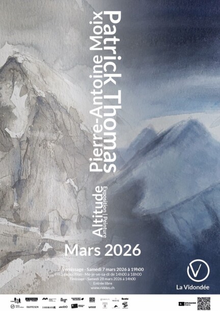 Patrick Thomas & Pierre-Antoine Moix « Altitude » | Vernissage & Finissage - Expos et musées