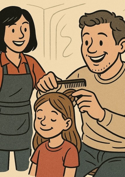 Atelier coiffure père- enfant - Loisirs