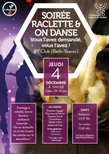 Aftercom : Raclette & on danse - Familie