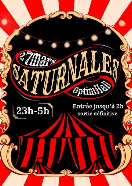 LES SATURNALES - Loisirs - Optim’Hall