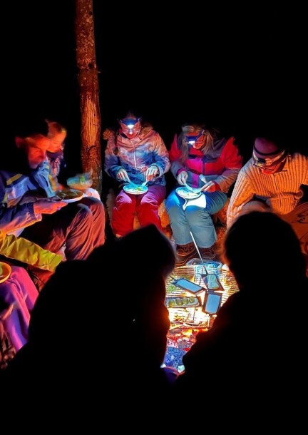 Raclette nocturne - Balades et visites - Centre sportif de Mauvernay