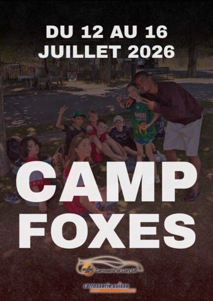 Camp Foxes - 12 au 16 juillet 2027 - Sport - Collège Arnold-Reymond
