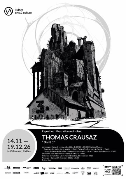 Thomas Crausaz « Unité 3 » | Vernissage/Nuit des Musées & Finissage - Exposiciones y museos - La Vidondée