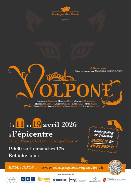 Volpone - Theater und Bühnenkunst - L'Epicentre