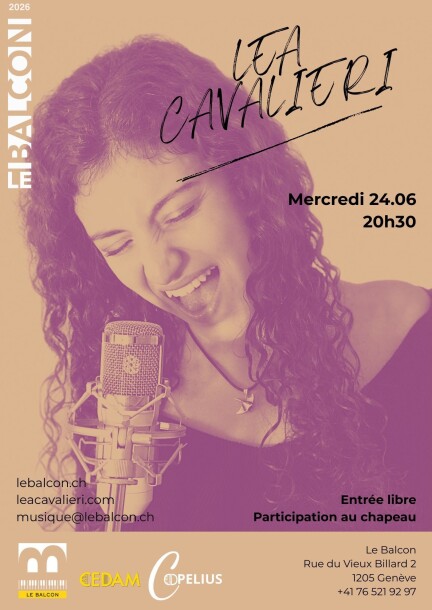 Lea Cavalieri en Concert - Concerts - Le Balcon