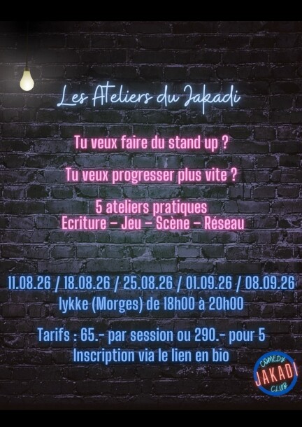 Les Ateliers du Jakadi - Ateliers et stages - lykke