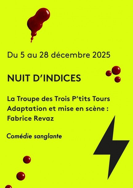 Nuit d'indices - Théâtre et arts vivants