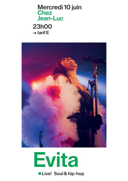 Mercredi 10 juin – 4ème concert – Evita - Konzerte - Chez Jean-Luc