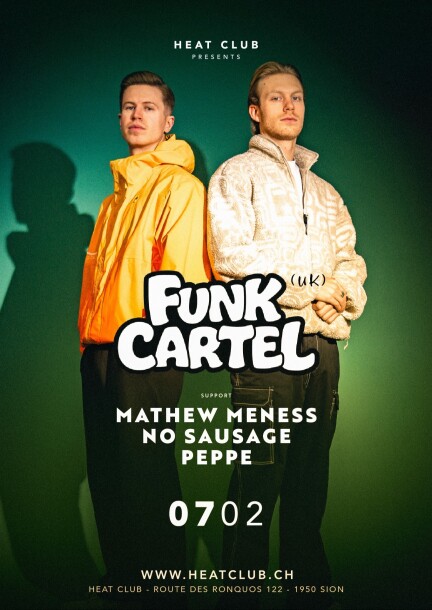 HEAT CLUB presents FUNK CARTEL (UK) - Festivals
