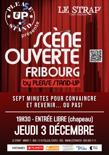 SCÈNE OUVERTE by PSU - Humour et comédie - LE STRAP'