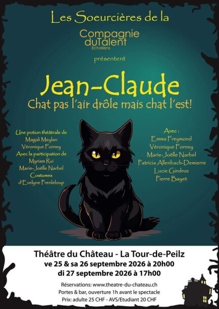 Jean-Claude, par les Soeurcières de la compagnie du Talent - Teatro e arti performative - Théâtre du Château