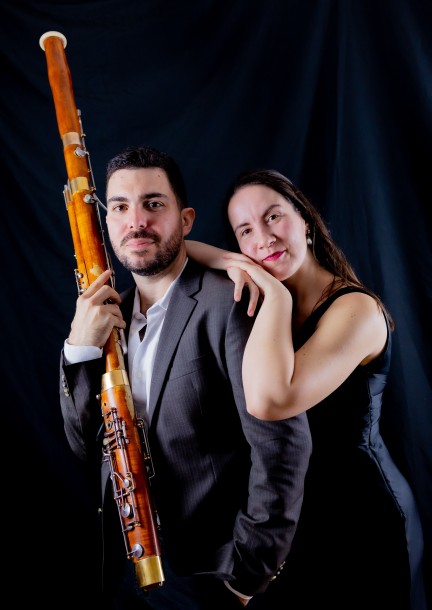 Carlos Bertao, basson & Inès Flores-Brasil, soprano, poésies portugaises et anglaises - Concerts