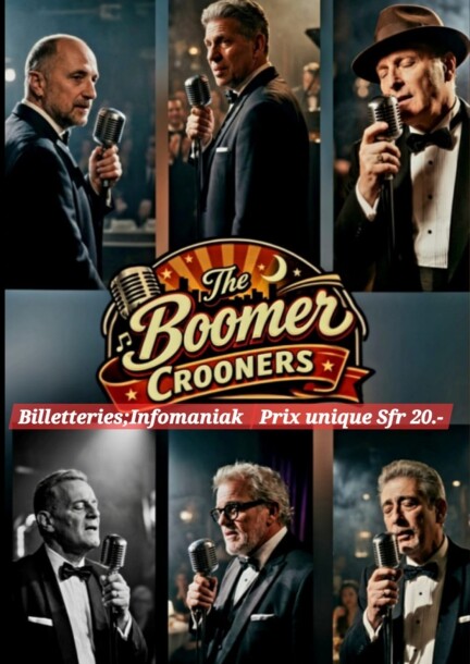 Boomer Crooners - Septembre 2026 - Concerts - Théâtre de l'Espérance
