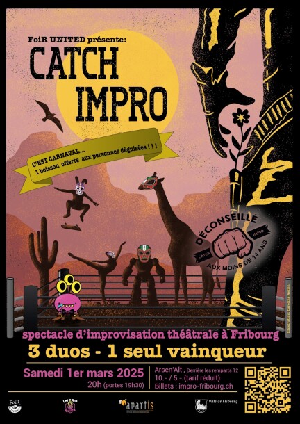 CATCH IMPRO - La Guerre des Ga(n)g - Théâtre et arts vivants - Arsen'alt