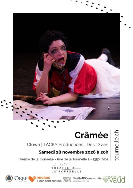 Crâmée - Théâtre et arts vivants - Théâtre de la Tournelle