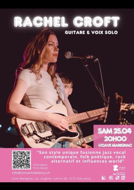 Rachel Croft - Concerts - Cave Marignac