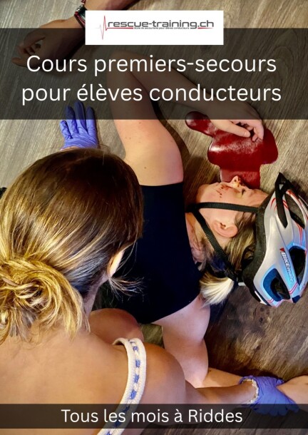 Cours 1ers-secours pour élèves conducteurs - Formación - Rescue Training