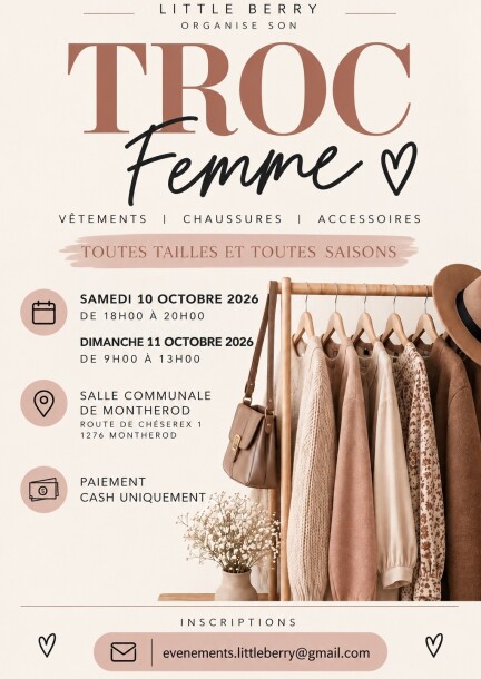 TROC FEMME - Leisure activities