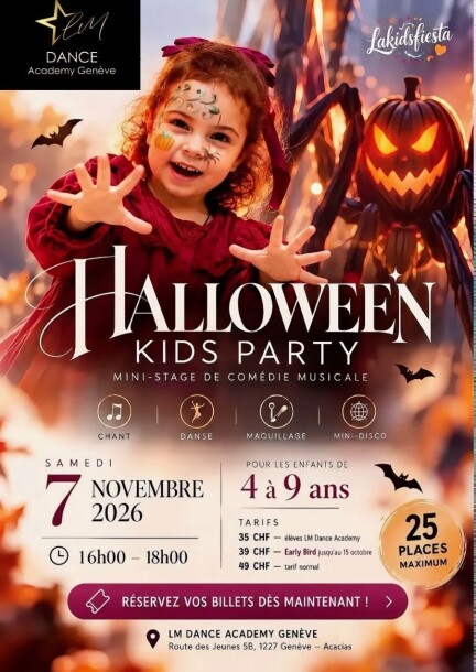 HALLOWEEN Kids Party - Danse - LM Dance Academy