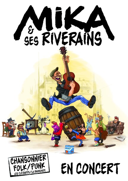 AFTERWORK — CONCERT PUNK FOLK : MIKA et ses Riverains - Concerts - Brasserie de l'Annwn