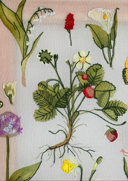 Atelier de broderie avec l'artiste Laetitia Pascalin - Workshops and courses