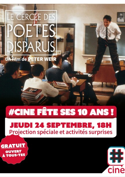 #cine Genève: LE CERCLE DES POETES DISPARUS de Peter Weir - Cinéma - Le Nord-Sud