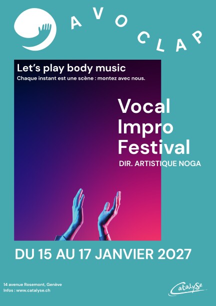 Soirée d'ouverture - Circle Song - Festival AVOCLAP - Ateliers et stages - Catalyse